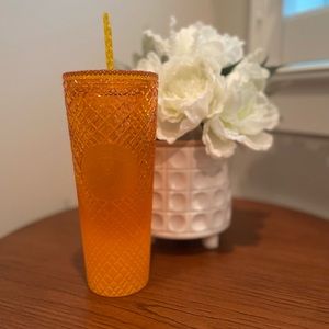 NWT Summer 2022 Mango Ombré Jeweled Tumbler